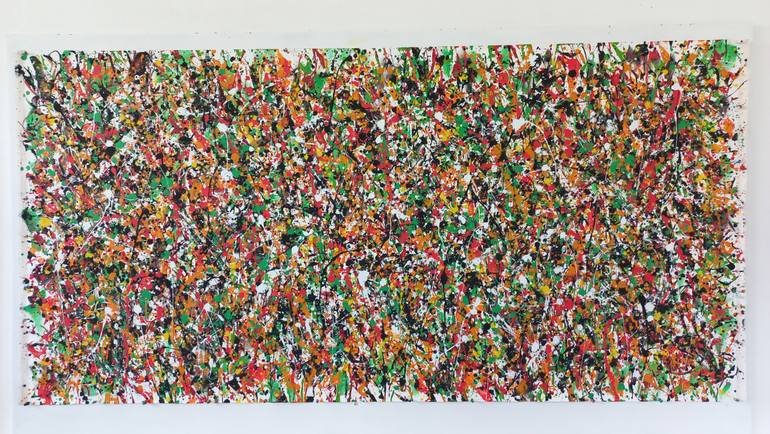 Original Abstract Expressionism Abstract Painting by Max Yaskin