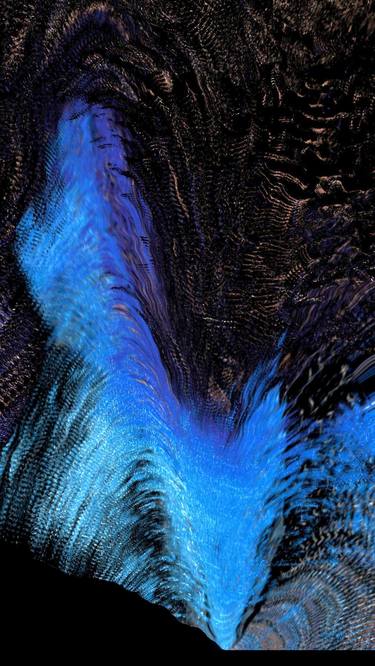 Print of Generative Outer Space Digital by Orfhlaith Egan