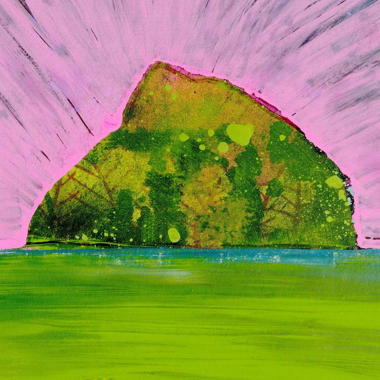 Original Abstract Landscape Painting by Orfhlaith Egan