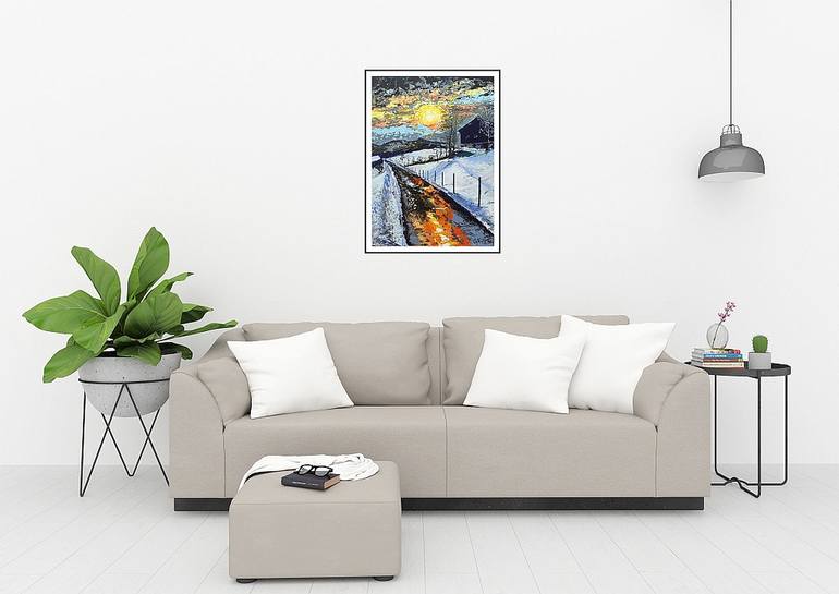 Original Impressionism Landscape Painting by Orfhlaith Egan