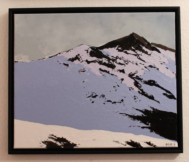 Original Modernism Landscape Painting by Orfhlaith Egan