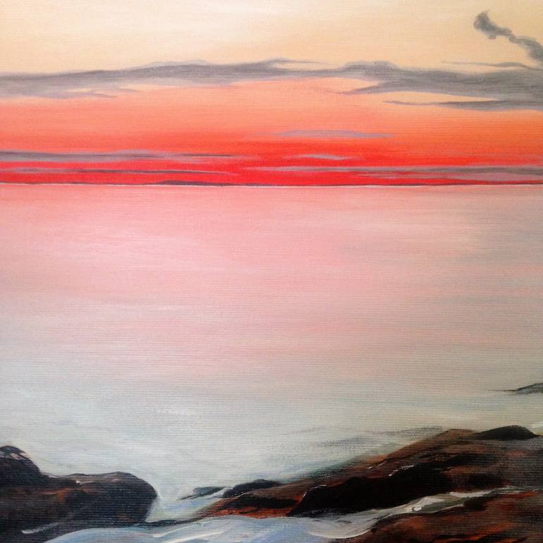 Original Seascape Painting by Orfhlaith Egan