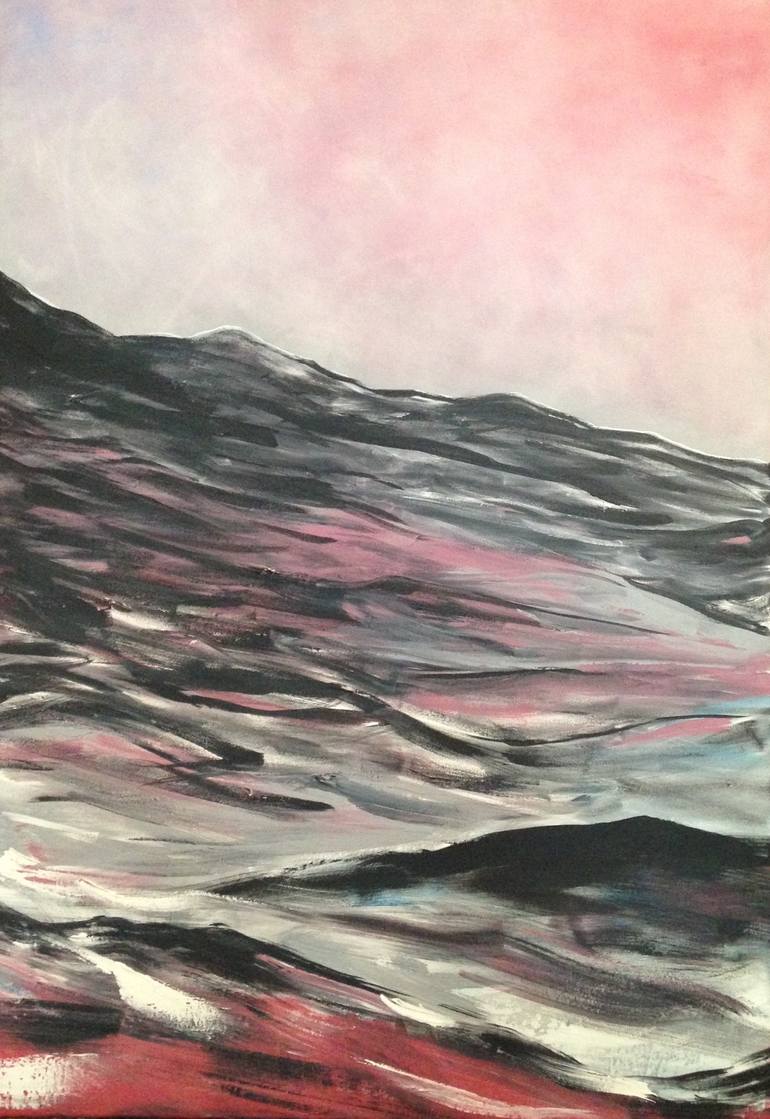 Original Expressionism Seascape Painting by Orfhlaith Egan