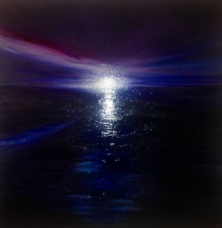 Original Seascape Painting by Orfhlaith Egan