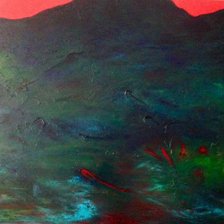 Original Abstract Nature Painting by Orfhlaith Egan