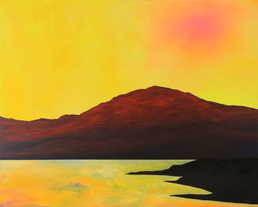 Original Expressionism Landscape Paintings by Orfhlaith Egan