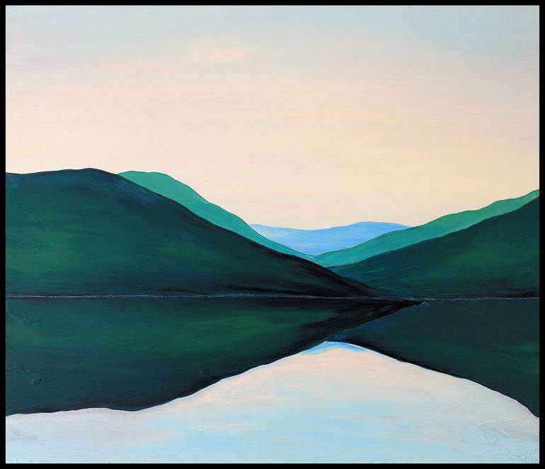 Original Impressionism Landscape Painting by Orfhlaith Egan