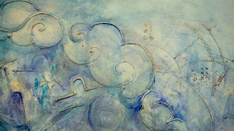 Original Abstract Painting by Julieta Varela