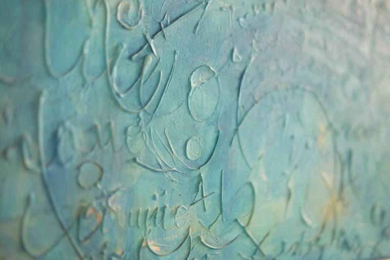 Original Abstract Expressionism Love Painting by Julieta Varela