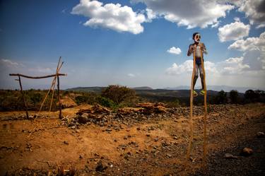 Hamar boy on stilts - Limited Edition 1 of 20 thumb