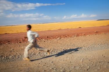Boy running in Ethiopia - Limited Edition 1 of 20 thumb