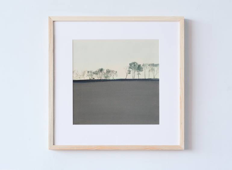 Original Illustration Landscape Painting by Igor Nekraha