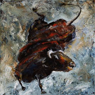 Original Expressionism Animal Paintings by Tom Charly Biegler