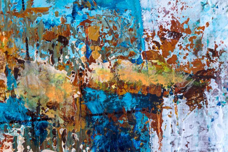 Original Abstract Geometric Painting by Thomas Biegler