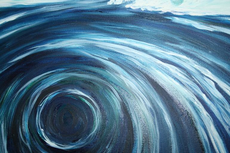 Original Expressionism Fantasy Painting by Katia Vlasova