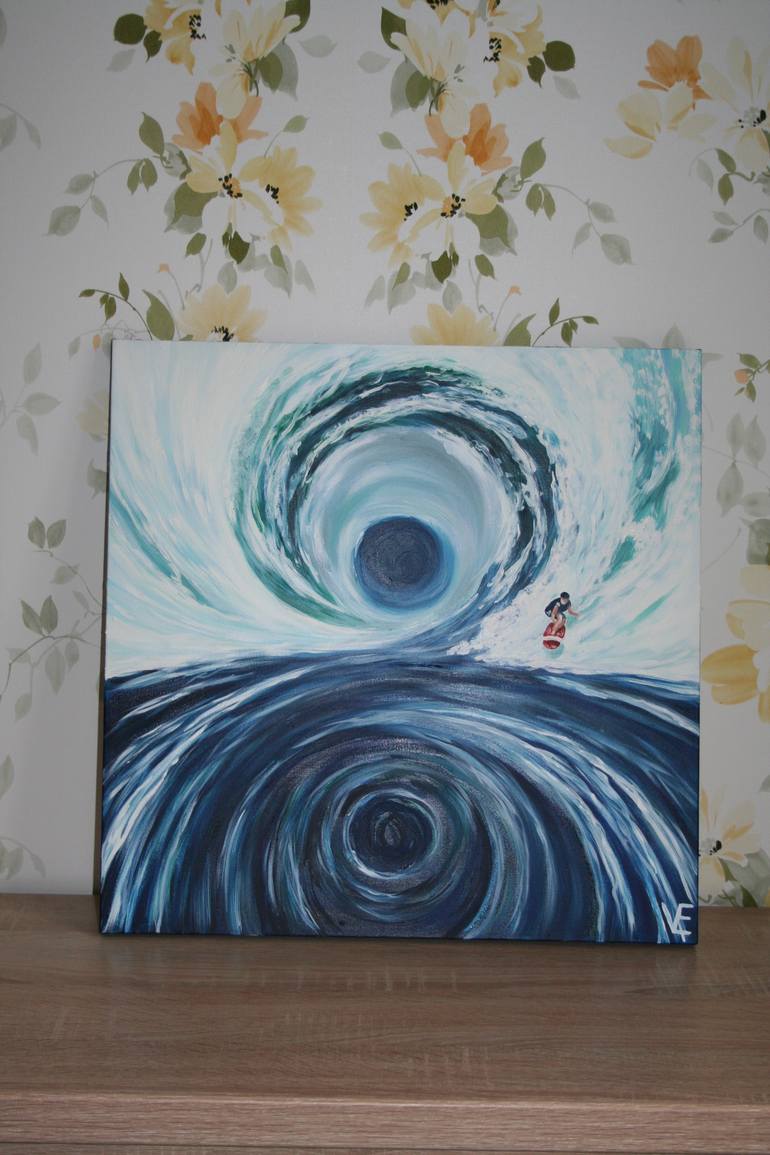 Original Expressionism Fantasy Painting by Katia Vlasova