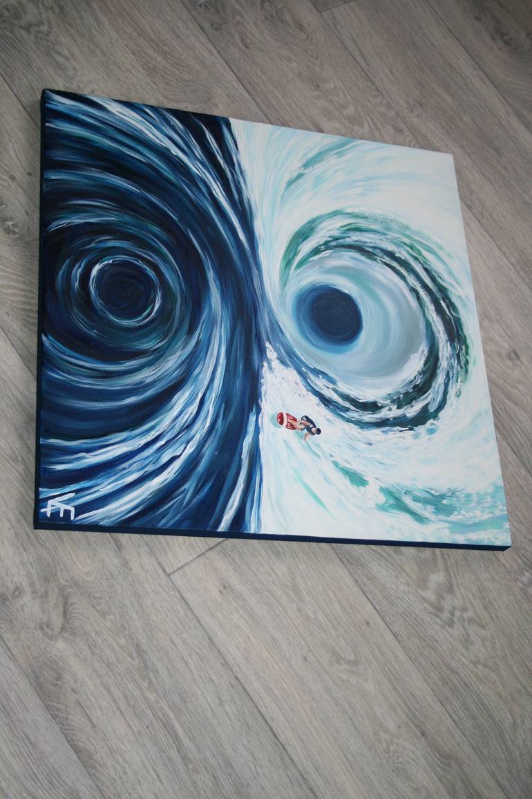 Original Expressionism Fantasy Painting by Katia Vlasova