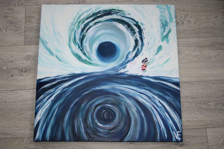 Original Expressionism Fantasy Painting by Katia Vlasova