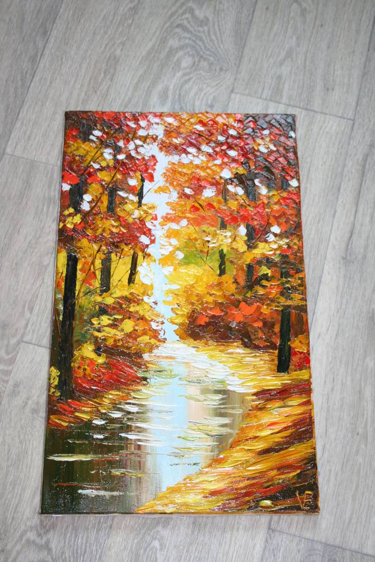 Original Fine Art Nature Painting by Katia Vlasova