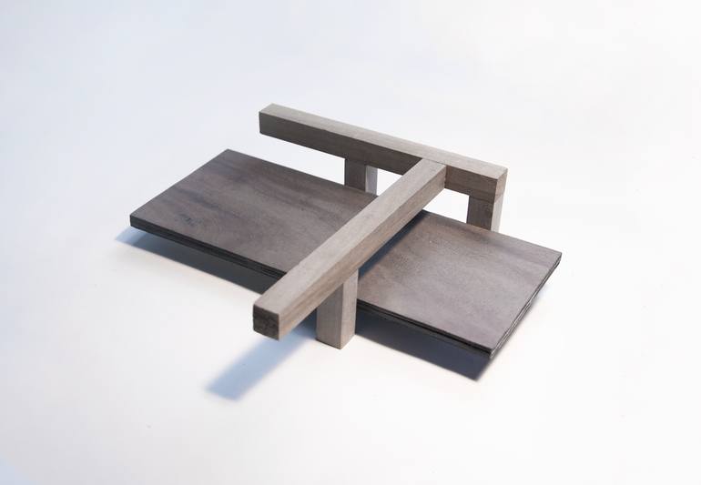 Original Abstract Architecture Sculpture by Ethan Solouki