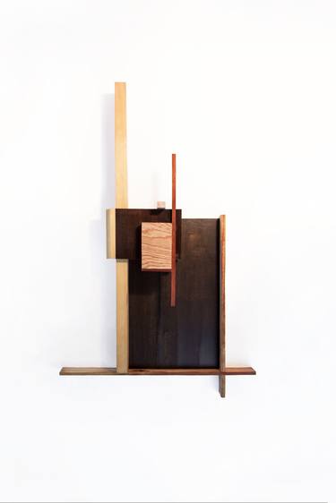 Original Abstract Geometric Sculpture by Ethan Solouki