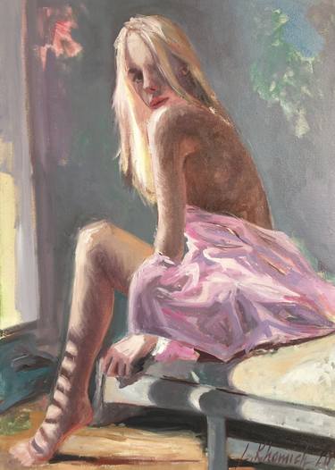 Young women portrait in the studio, realistic Women body thumb