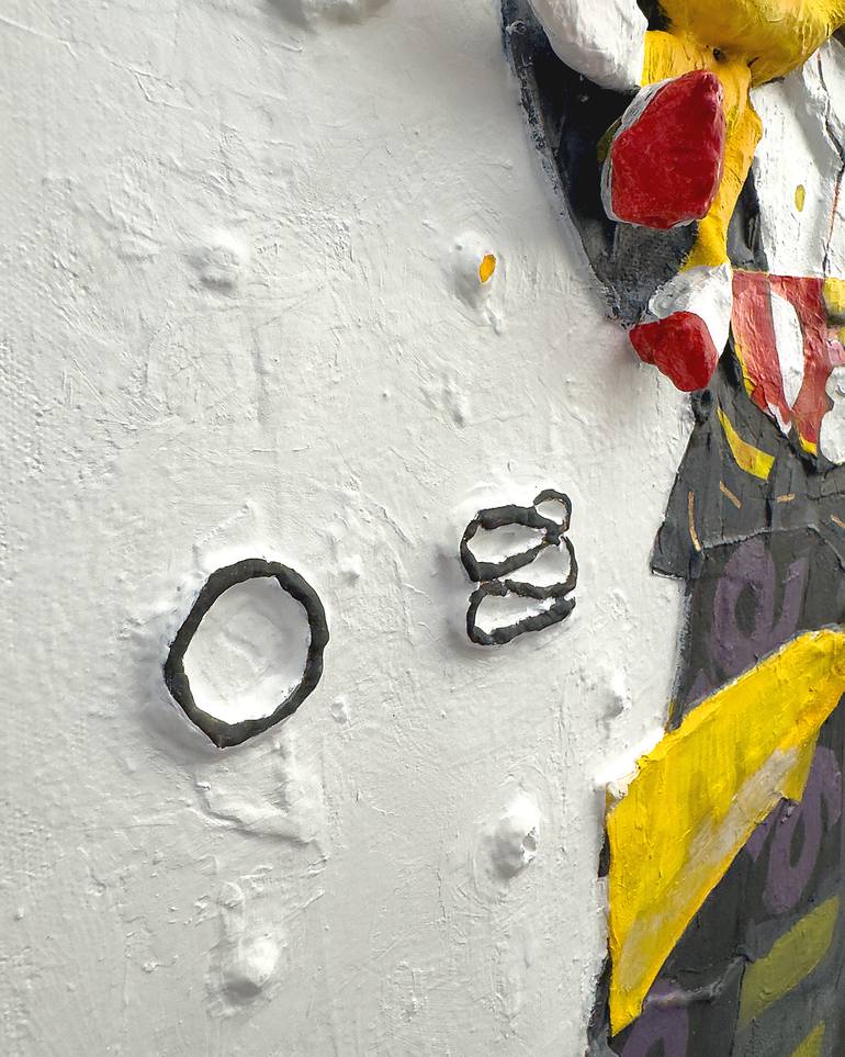 Original Contemporary Abstract Mixed Media by D K