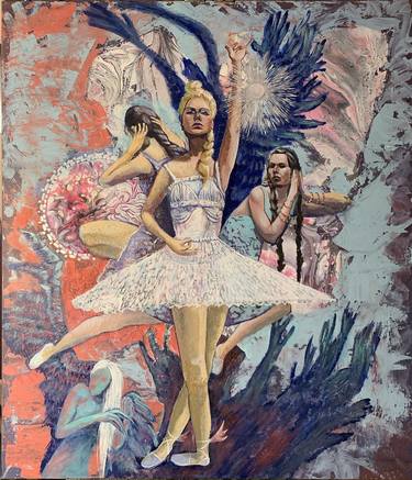 Print of Figurative Performing Arts Paintings by Kateryna Lu