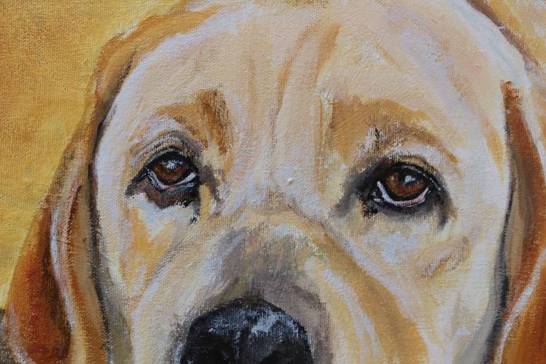 Original Fine Art Dogs Painting by Beth Pimm