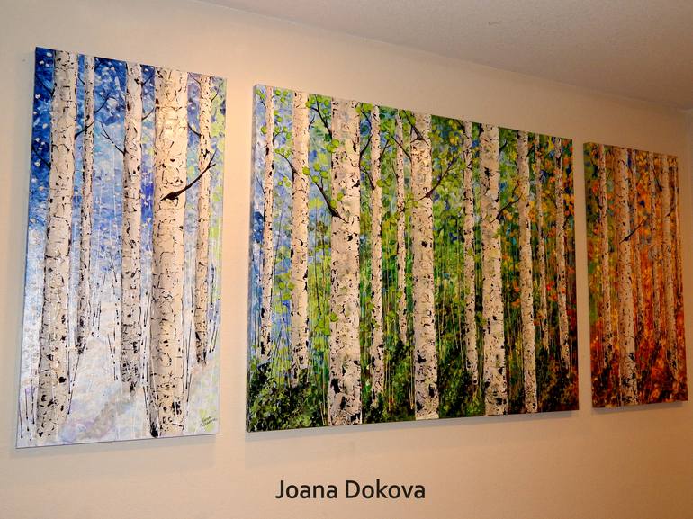 Original Fine Art Nature Painting by Ioana Dokova