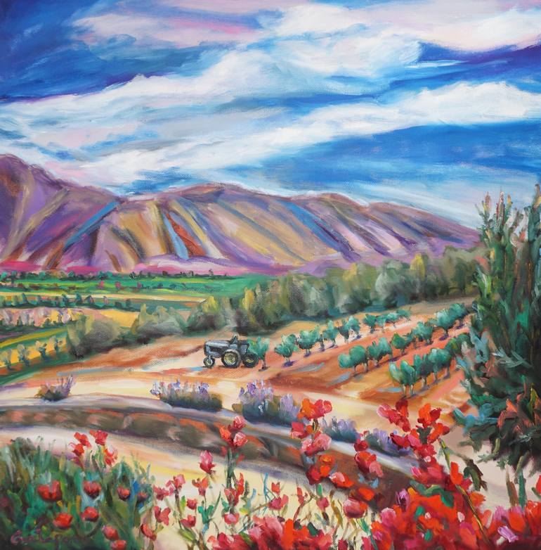 Print of Impressionism Landscape Paintings by Dixie Galapon