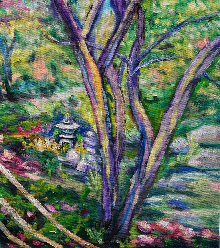 Original Impressionism Landscape Painting by Dixie Galapon