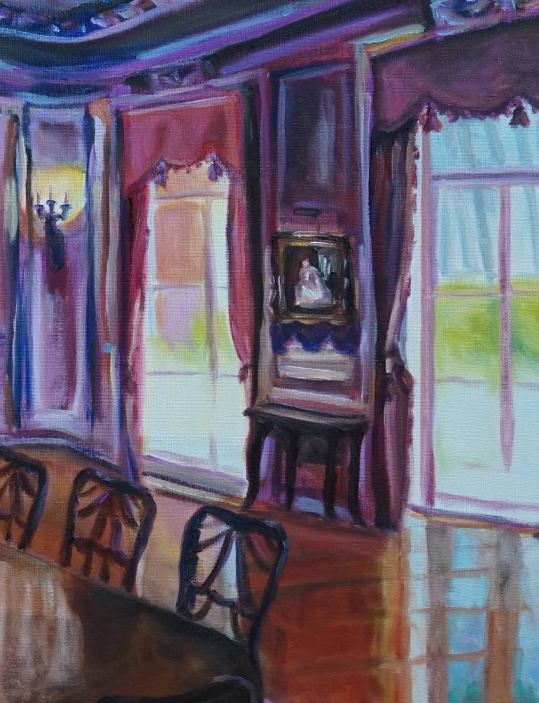 Original Interiors Painting by Dixie Galapon