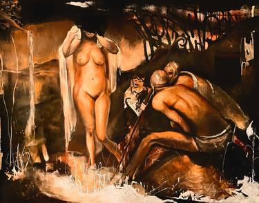 Original Erotic Paintings by Fran Rosado Díaz