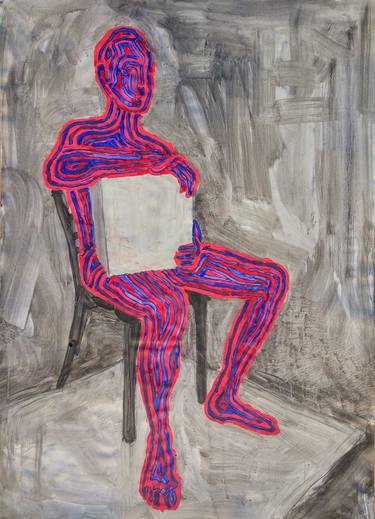 Print of Modern Body Paintings by Boboc Mihai
