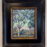 10 x 8" Oil Painting. Framed size 16 x 14" .