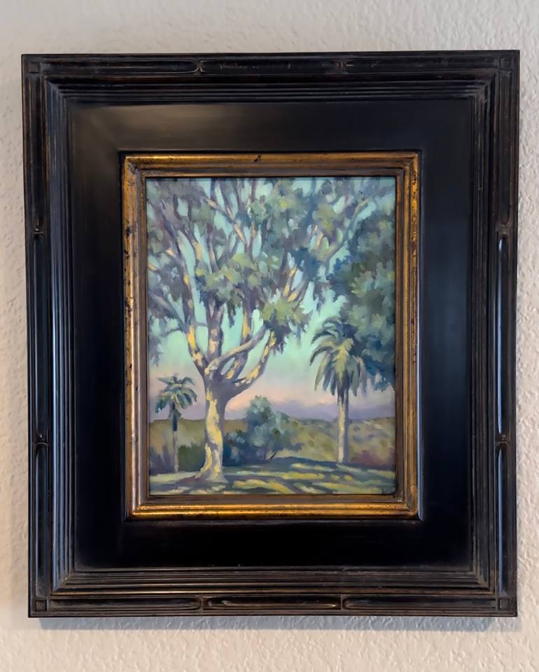 Original Expressionism Landscape Painting by Karen Haub