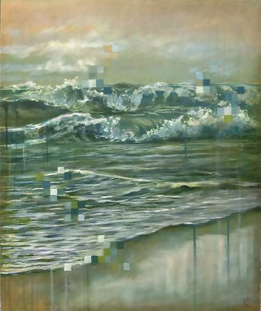 Original Contemporary Seascape Painting by Karen Haub
