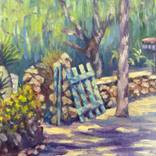 Courtyard Gate at Leo Carillo Ranch by Karen Haub