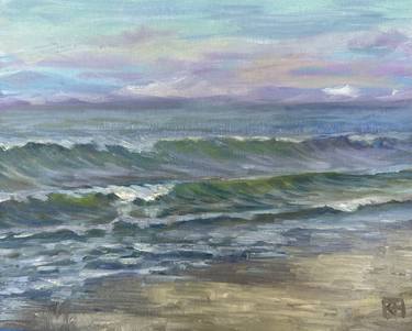 Original Impressionism Landscape Painting by Karen Haub