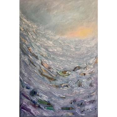 Original Expressionism Seascape Paintings by Karen Haub