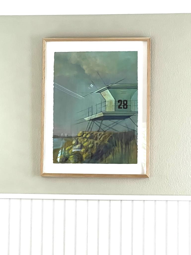 Original Expressionism Landscape Painting by Karen Haub