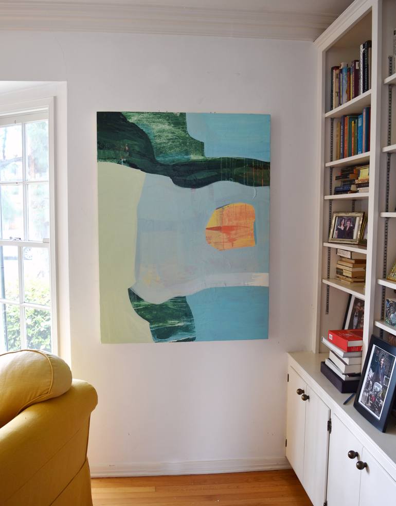 Original Abstract Expressionism Abstract Painting by Suzanne Budd