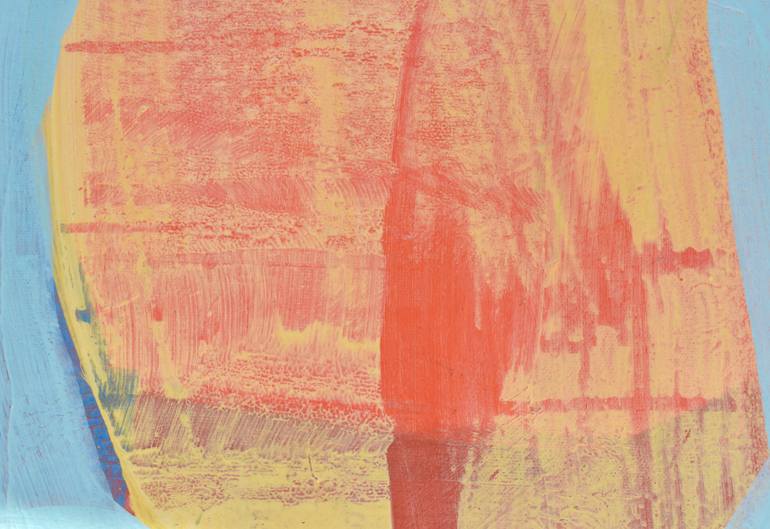 Original Abstract Expressionism Abstract Painting by Suzanne Budd