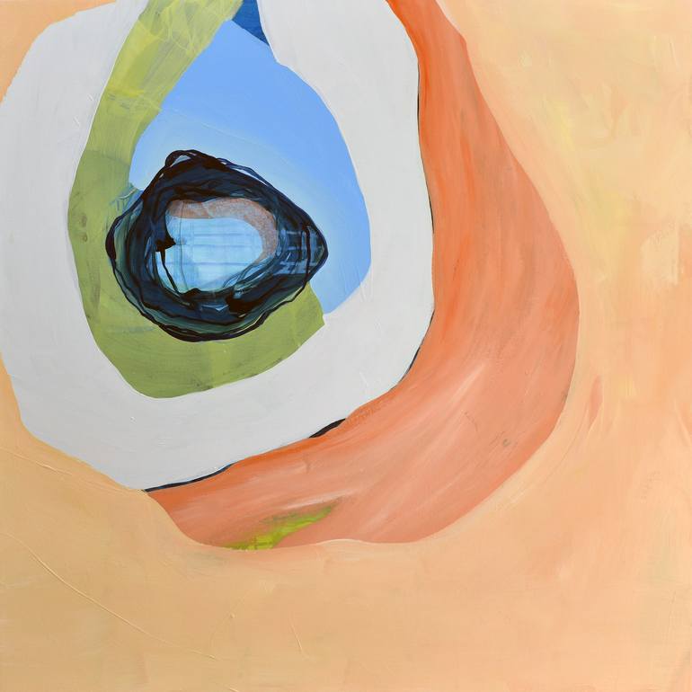 Original Minimalism Abstract Paintings by Suzanne Budd
