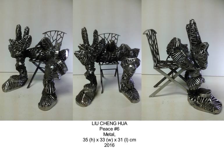 Print of Language Sculpture by Liu Cheng Hua