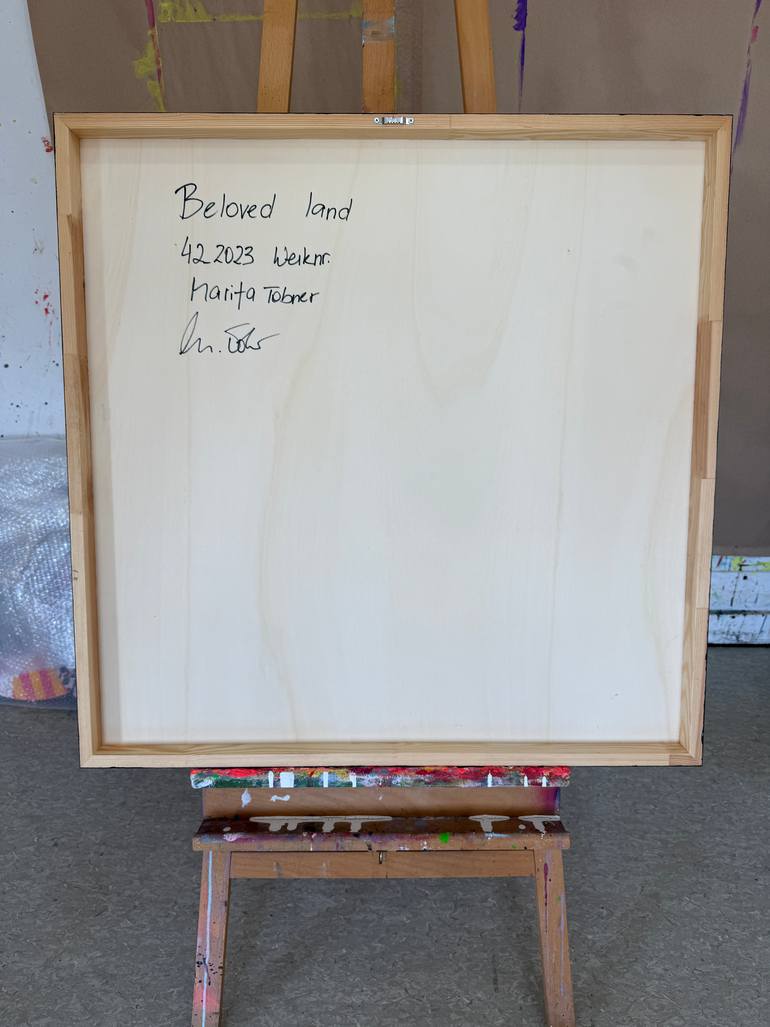 Original Expressionism Landscape Painting by Marita Tobner