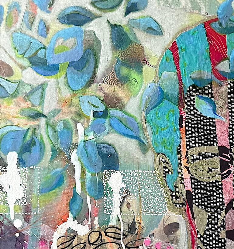 Original Figurative Women Mixed Media by Marita Tobner