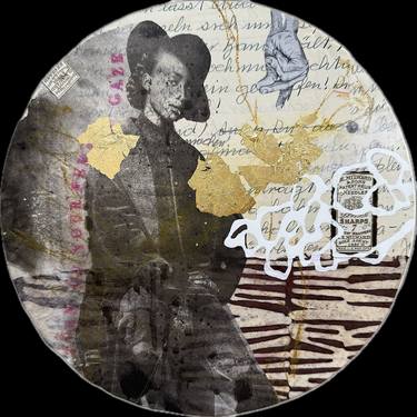 Original Figurative Women Mixed Media by Marita Tobner
