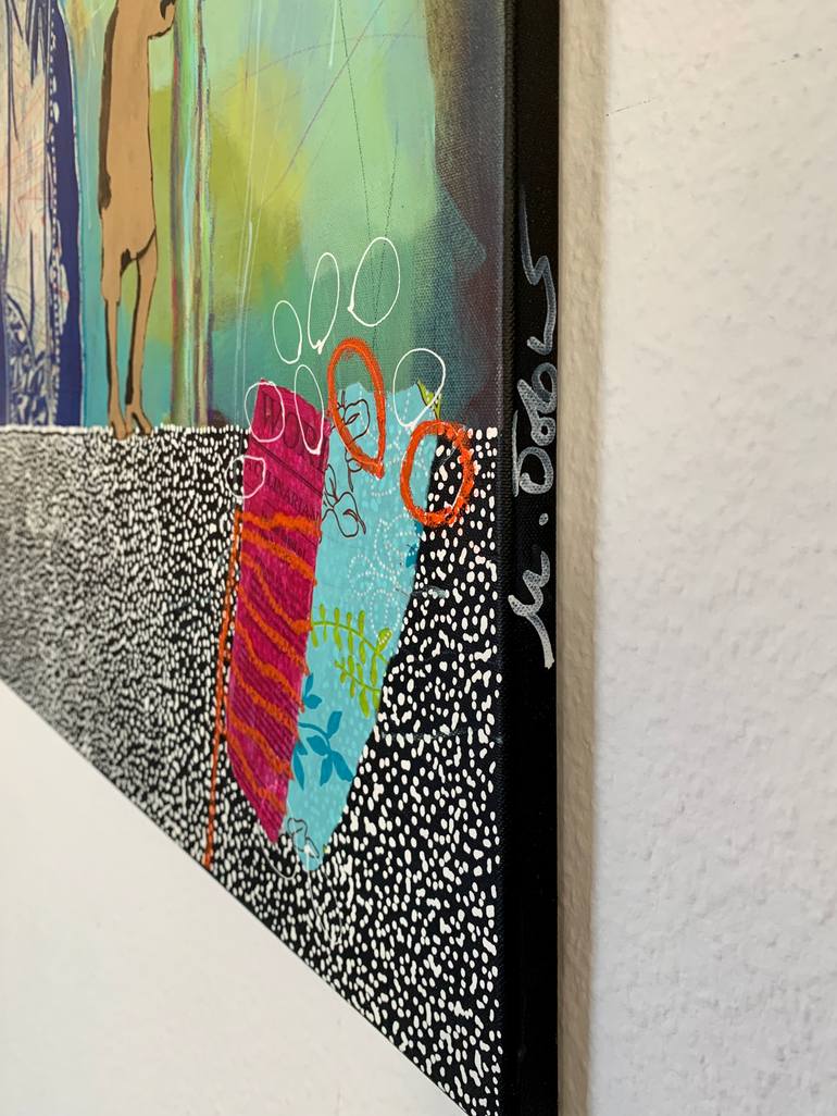 Original Figurative Women Painting by Marita Tobner